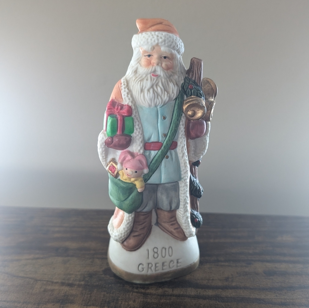 Old World European Santa 1800 Greece Santa Clause Figurine